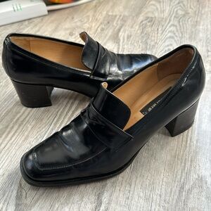 Country Road Australia classic 2 inch heel loafers.  Timeless, exceptional shoes
